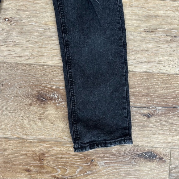 Hudson Kids Dark Wash Distressed High Rise Straight Leg Denim Jeans Sz 12 GUC - Picture 4 of 11